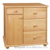 Dřevěná komoda, prádelník z masivního dřeva borovice Drewfilip 37