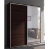 Moderní šatní skříň dvoudveřová s posuvnými dvířky Grande 204 Maridex