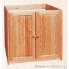 dřevěná kuchyňská skříňka dřezová z masivního dřeva borovice drewfilip 14