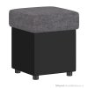 Čalouněný taburet hranatý Pouf R1 Eltap