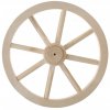 DŘEVĚNÉ KOLO do vozu 42 cm, dřevěná dekorace Pietro