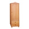Šatní skříň jednodveřová z masivního dřeva borovice Drewfilip 21