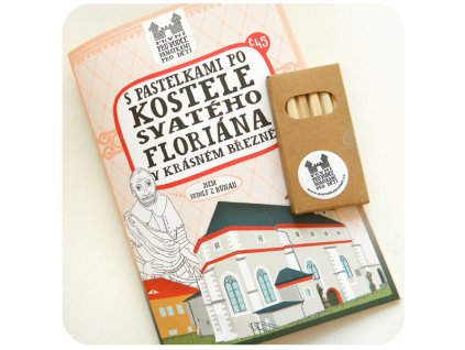 S pastelkami po kostele sv. Floriána v Krásném Březně