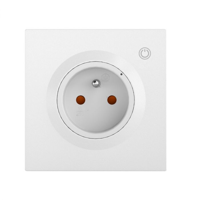 Sonoff Fusion Orb WS01TPF-E – čelní pohled na chytrou nástěnnou zásuvku