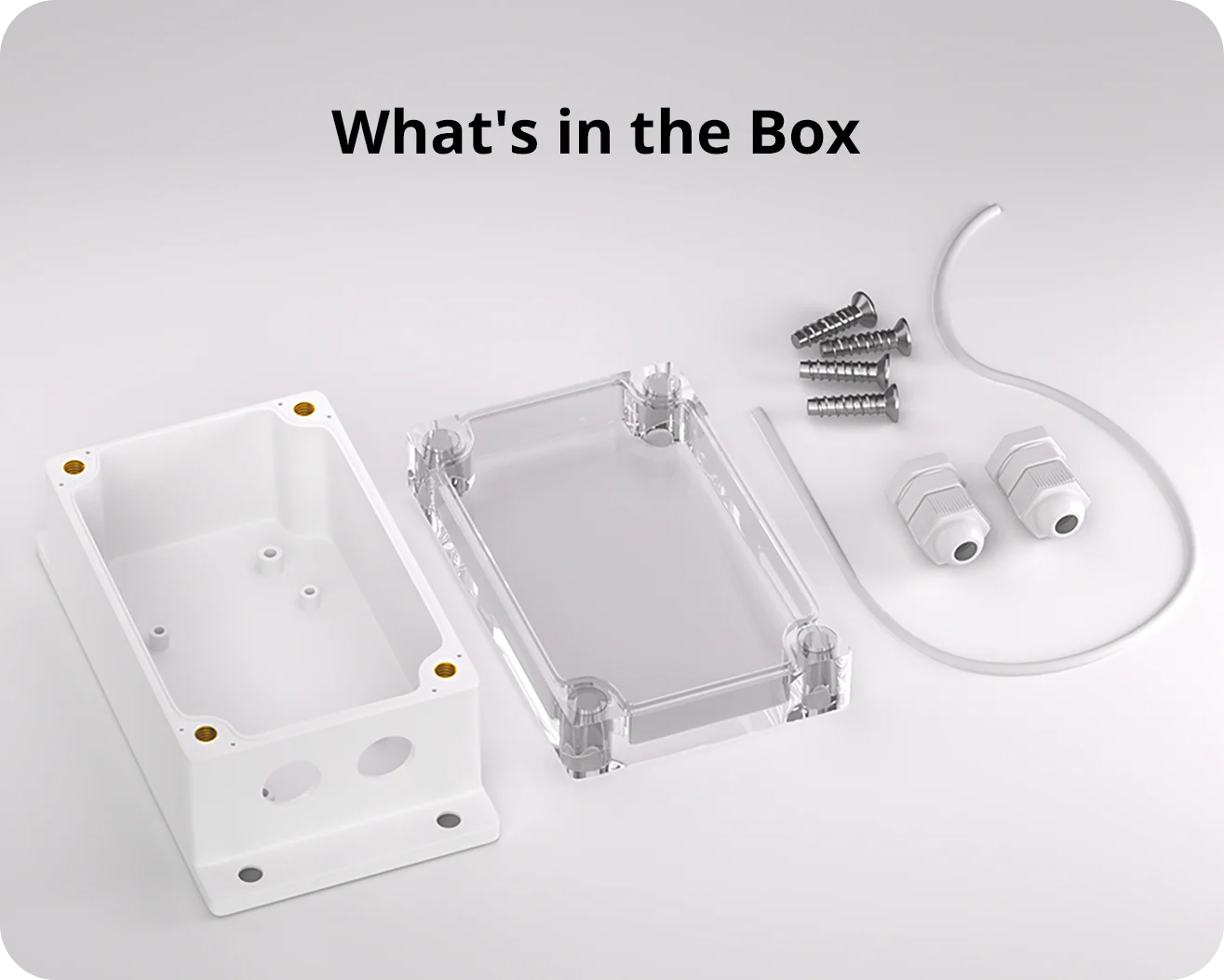 Sonoff IP66 – obsah balení