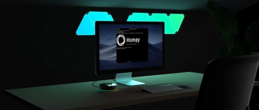 Homey aplikace – ukázka ovládání a správy domácnosti