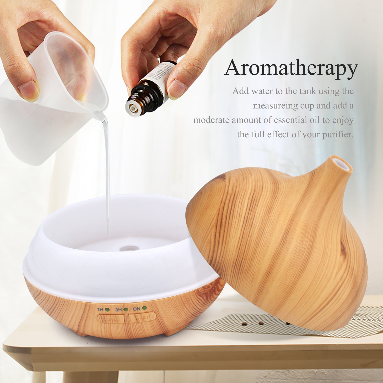 Plnění nádržky aroma difuzéru PURE