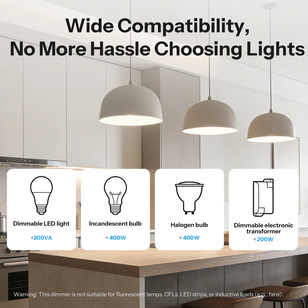 Sonoff Orb-ZBDIM – pohled na provedení vypínače a povrch