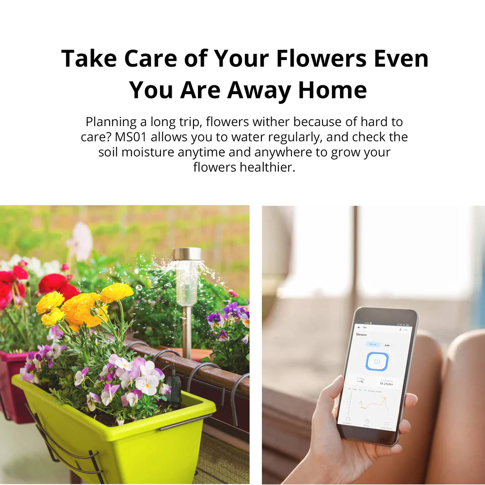 Sonoff MS01 – druhý detail provedení senzoru a kabelu RJ9 4P4C