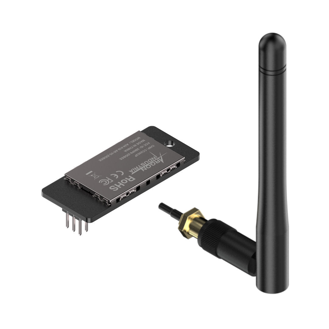Argon Industria V5 ZigBee modul – detail modulu a konektorů