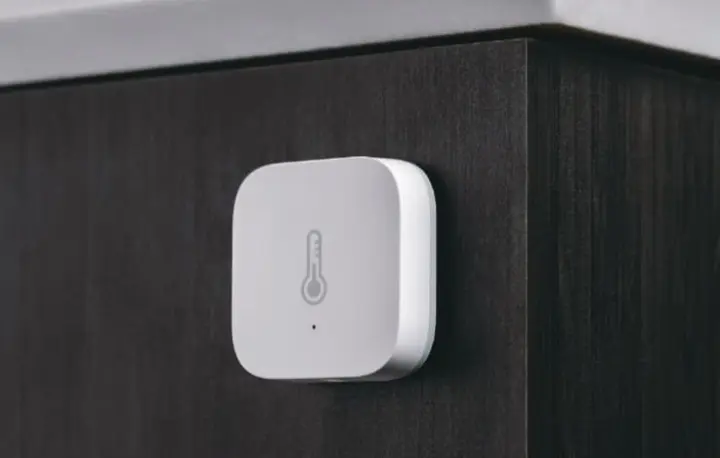AQARA Temperature and Humidity Sensor T1 (TH-S02D) – fotografie produktu