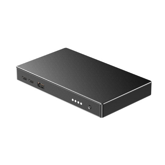 Zapojení Argon PWR UPS mezi USB-C napájecí zdroj a Raspberry Pi 5 nebo pouzdro Argon