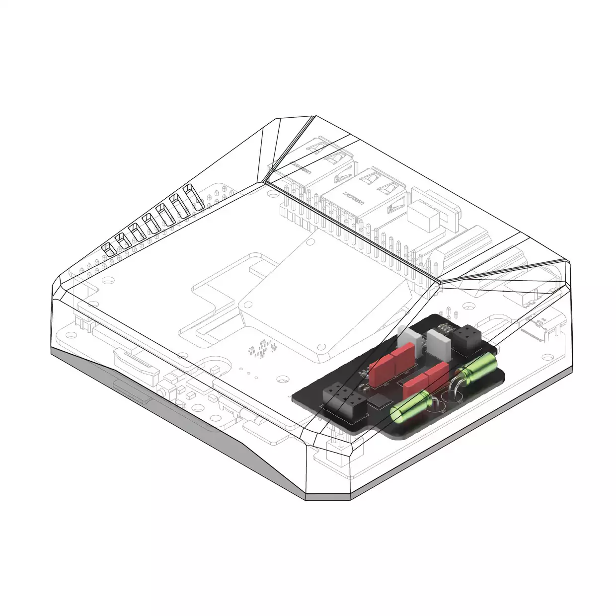 Argon BLSTR DAC – detail audio konektorů a výstupu