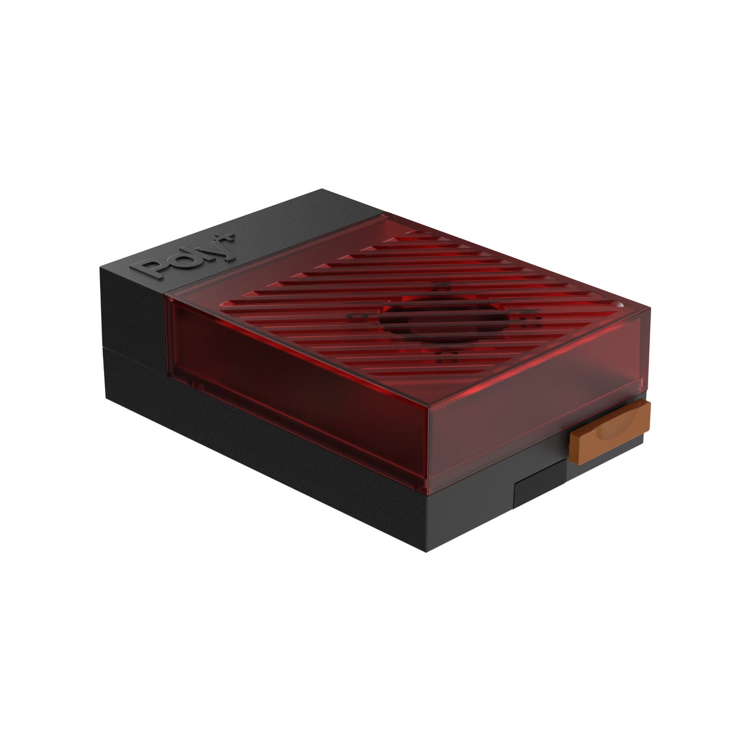 Argon Poly+ 5 Case – červené plastové pouzdro pro Raspberry Pi 5