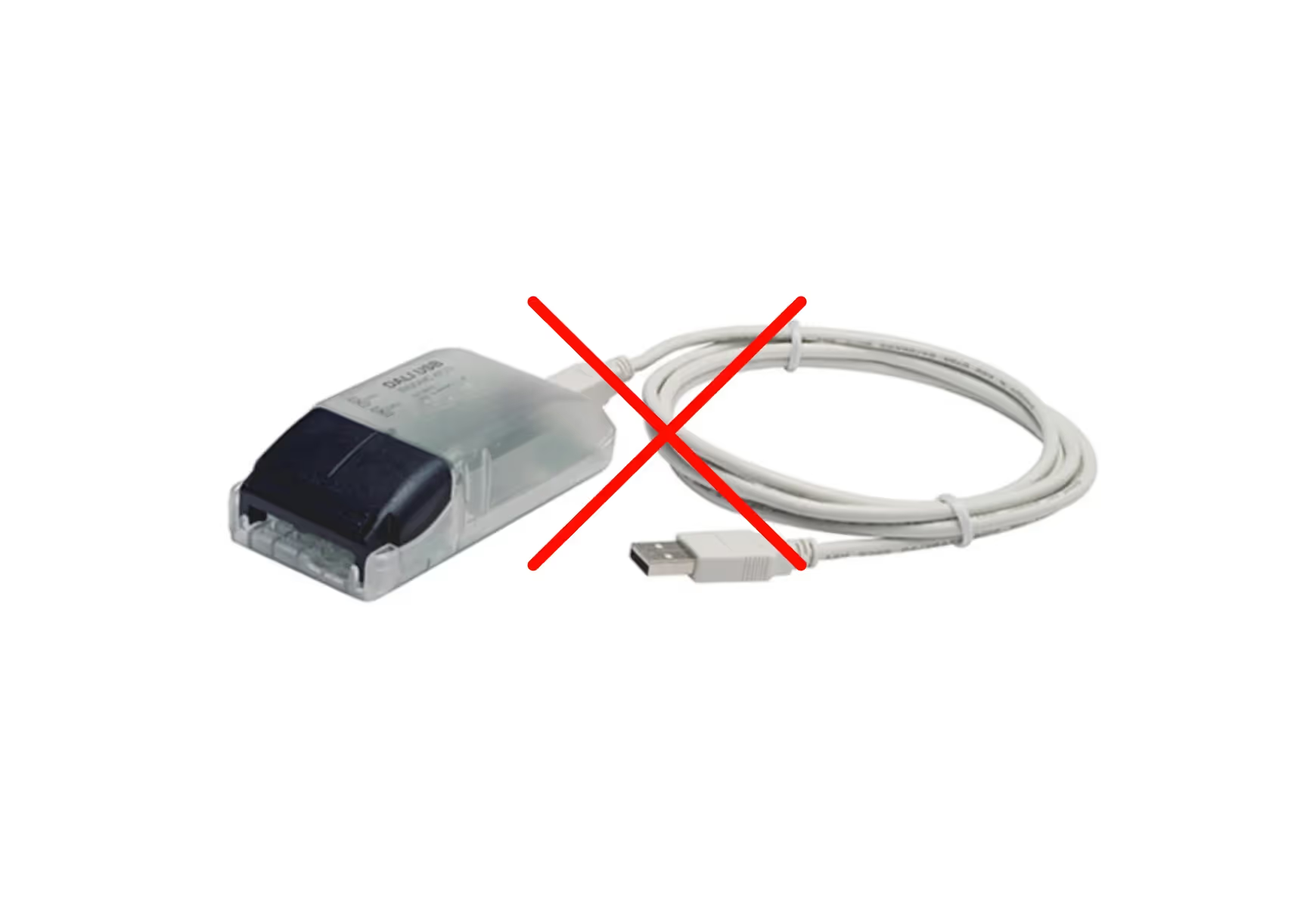 Pro konfiguraci Atios SmartCore není potřeba samostatný DALI USB programátor