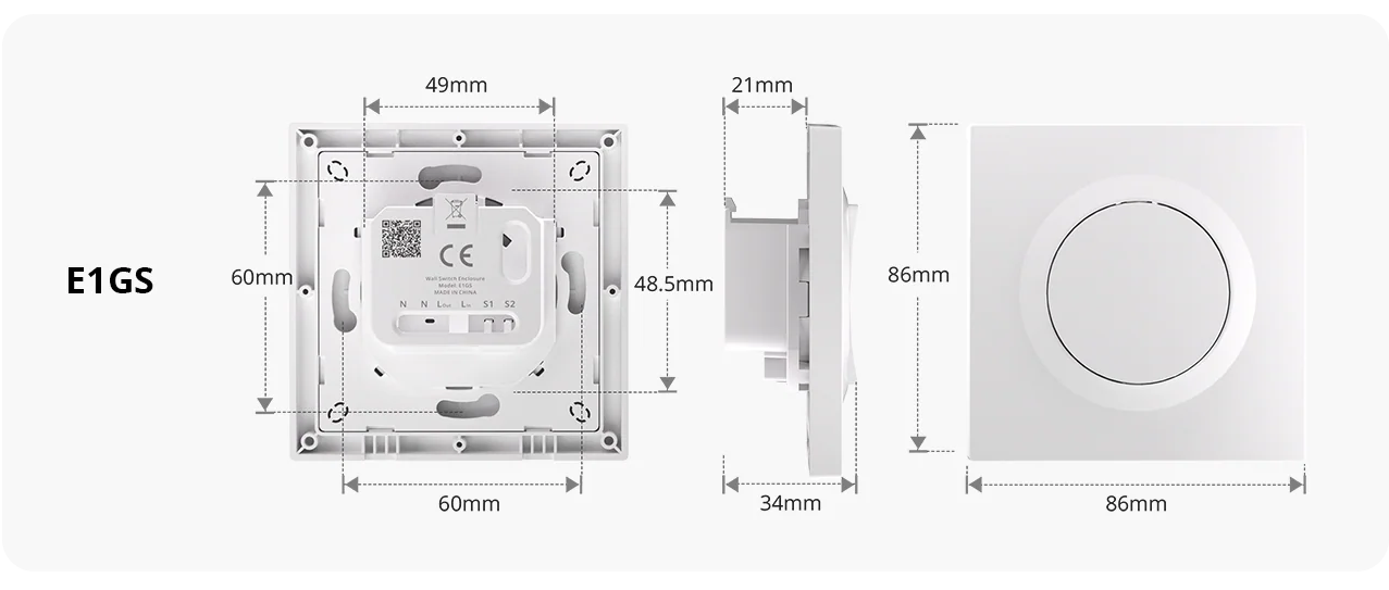 SONOFF E1GS v domácí instalaci