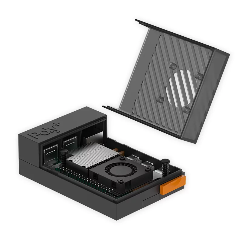Argon THRML 30-AC – detail aktivního chladiče pro Raspberry Pi 5 v pouzdře Argon Poly+ 5