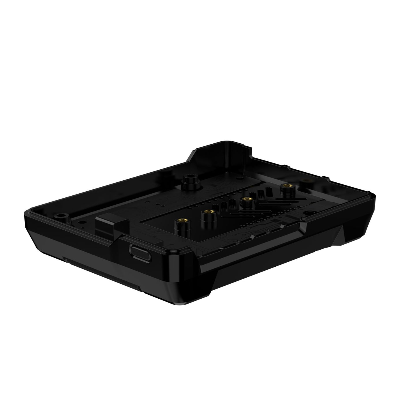 Argon NEO 5 M.2 NVMe PCIe deska – pohled na konektor pro SSD a připojení k Raspberry Pi 5