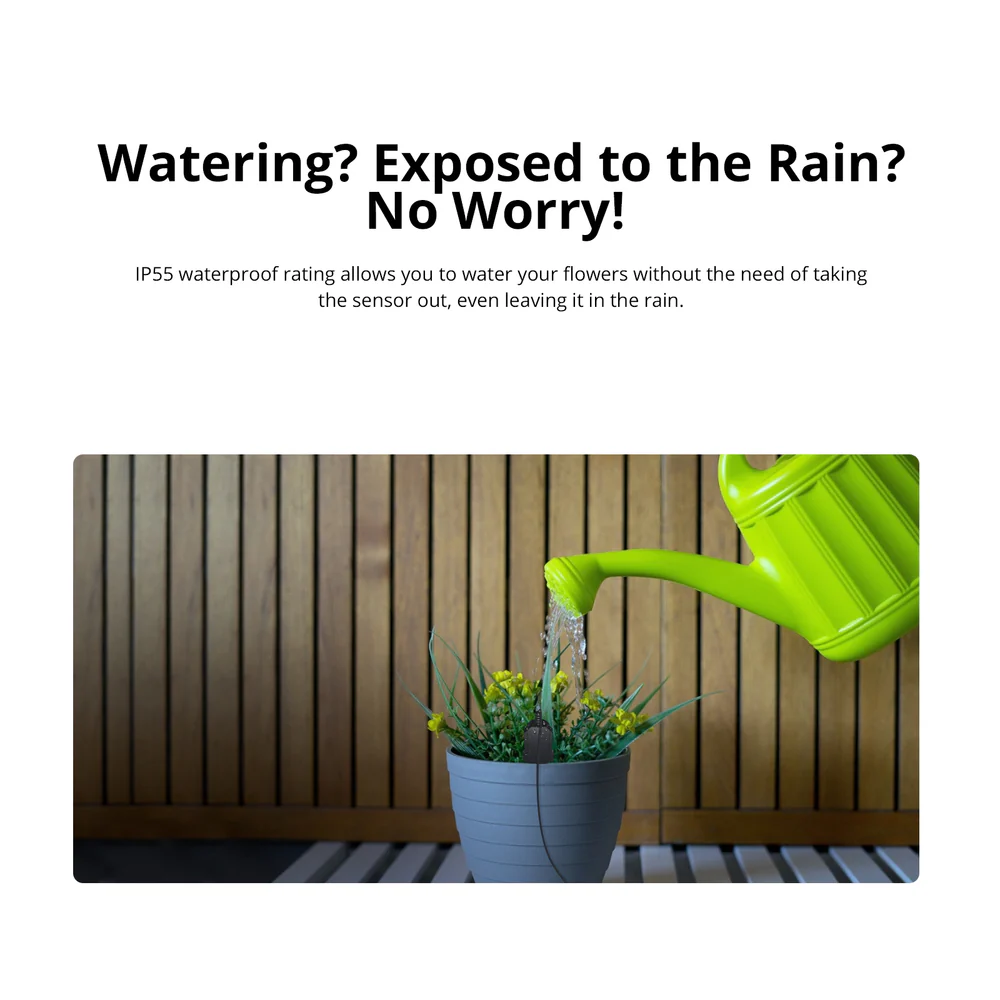 Sonoff MS01 – použití půdního senzoru u rostlin v interiéru nebo skleníku