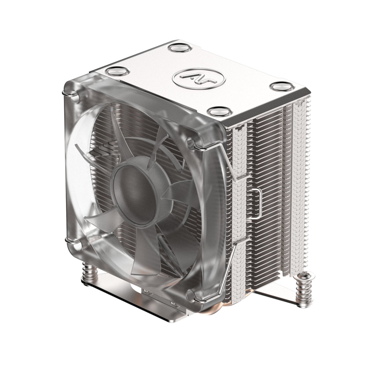 Detail Argon THRML 60mm chladiče s hliníkovým radiátorem, měděnou heatpipe a ventilátorem