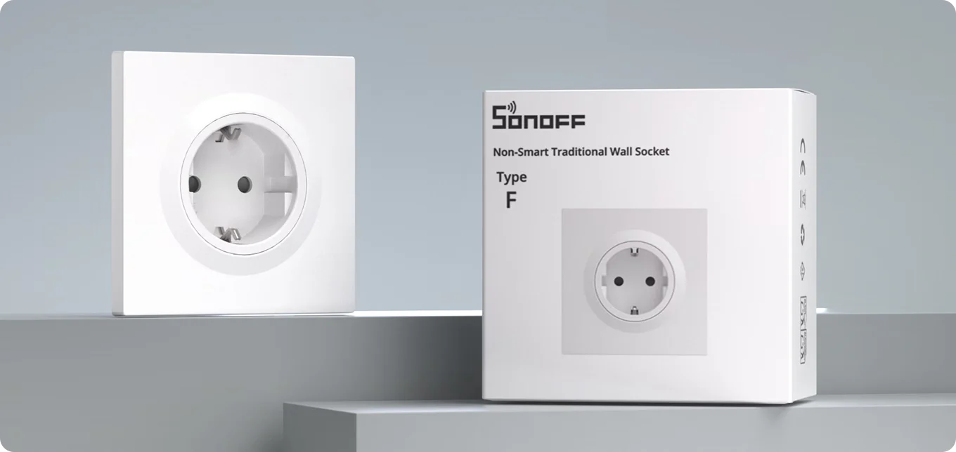 Sonoff Fusion Orb WS01STPF-E – zadní část zásuvky a připojovací svorky