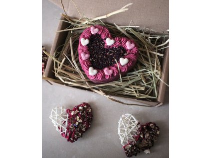 Valentýnský dortíček