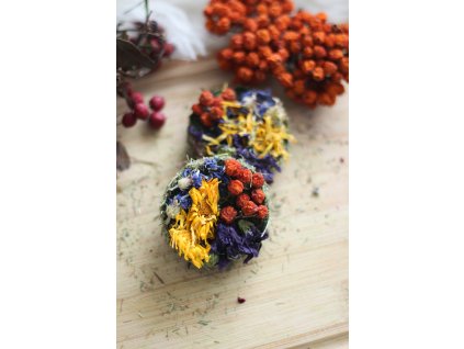 Špenátové sušenky s jeřabinou