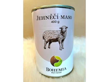 Jehněčí konzerva Bohemia Pet Food 400g