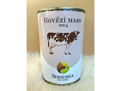 Hovězí konzerva Bohemia Pet Food 400g