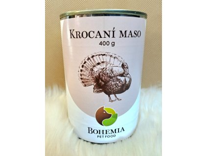 Krocaní konzerva Bohemia Pet Food 400g
