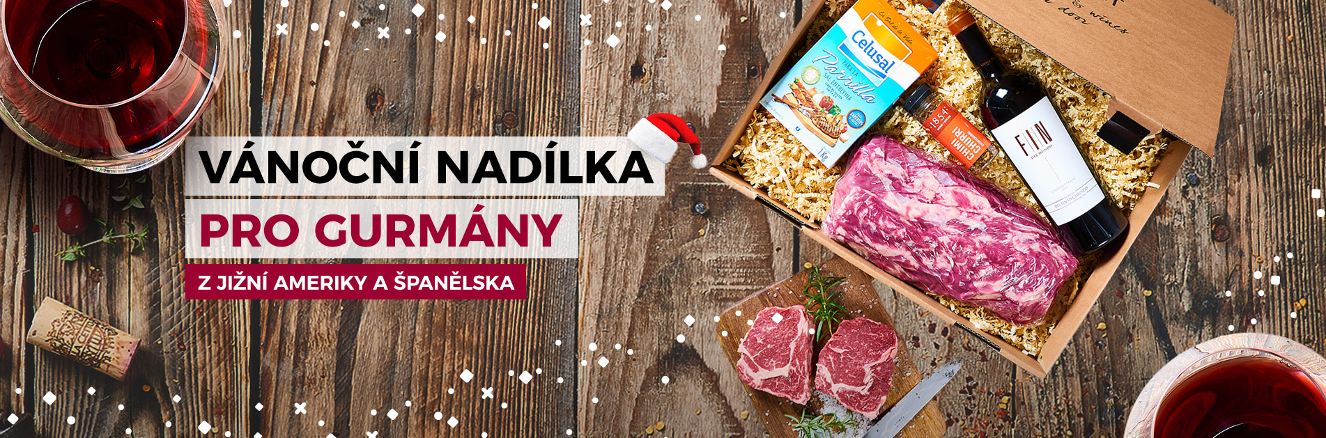 Vánoční dárky z Jižní Ameriky a Španělska