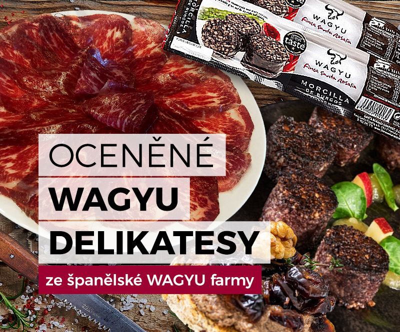 Wagyu burgery a delikatesy