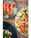 Argentinské divoké krevety 800g - loupané s ocáskem, WILD CATCH