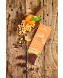 Franchy tmavá čokoláda 70% 80g mandarinka a ořechy