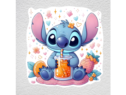 samolepka na zeď stitch pitípng