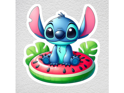 samolepka na zeď stitch meloun