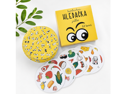 hra hledačka s jídlem
