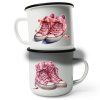 pink shoes