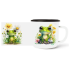 enamel mug frog