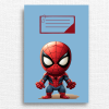 školní sešit se spidermanem