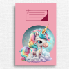 školní sešit unicorn duhový