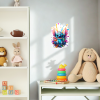 samolepka na zeď stitch barevný