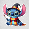 samolepka na zeď stitch kouzelník