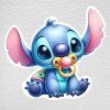 samolepka na zeď stitch s dudlíkem