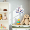 samolepka na zeď unicorn houpačka