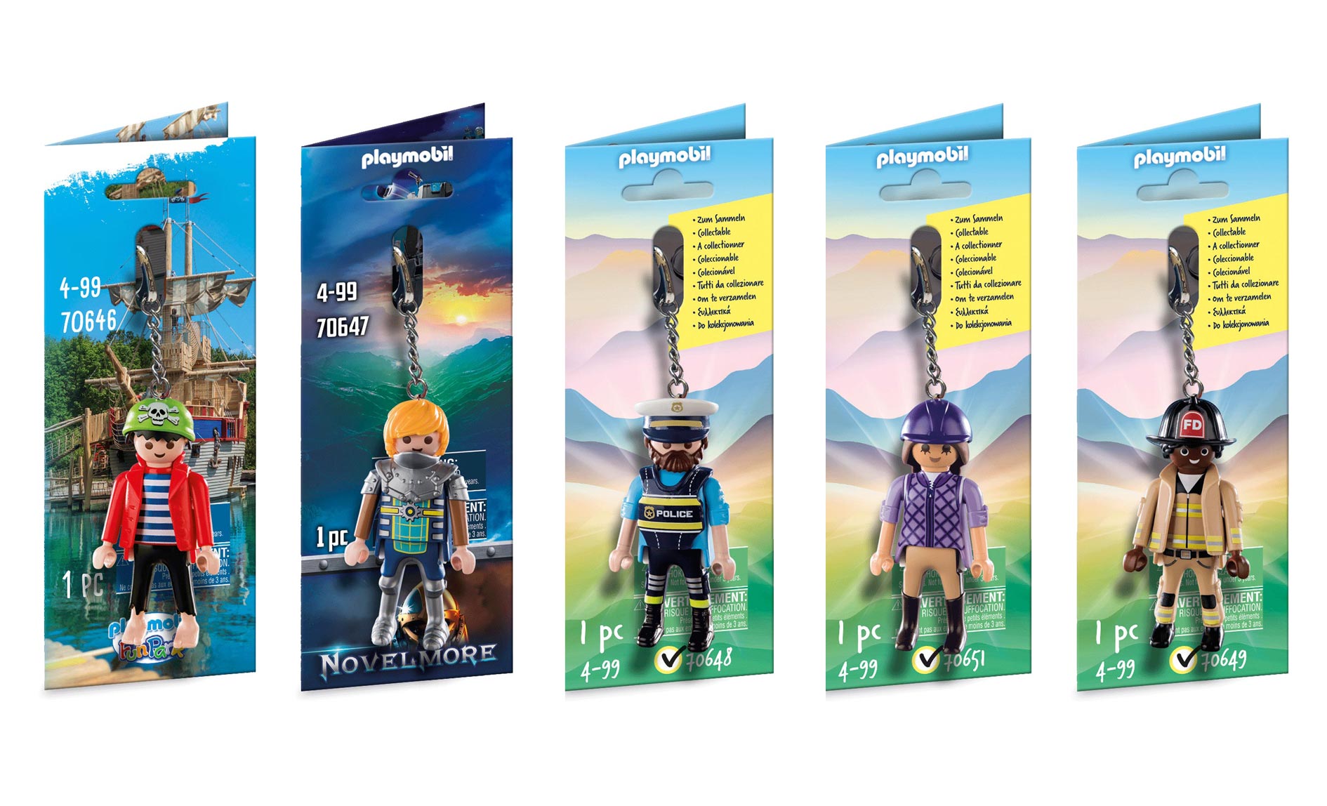 Klíčenky PLAYMOBIL