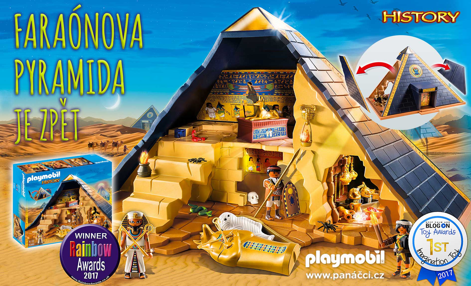 PLAYMOBIL Faraónova pyramida