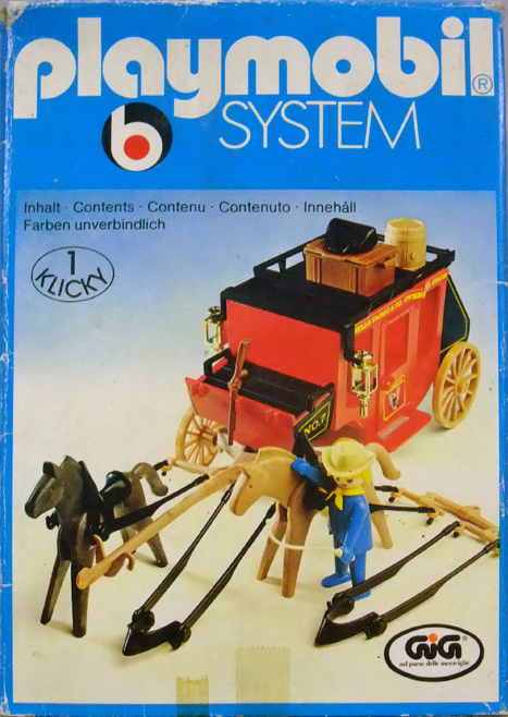 PLAYMOBIL retro dostavník