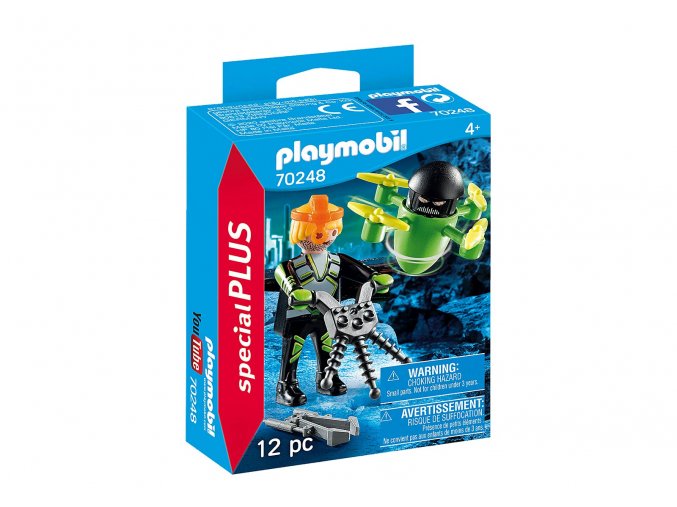 Playmobil 70248 Agent s dronem