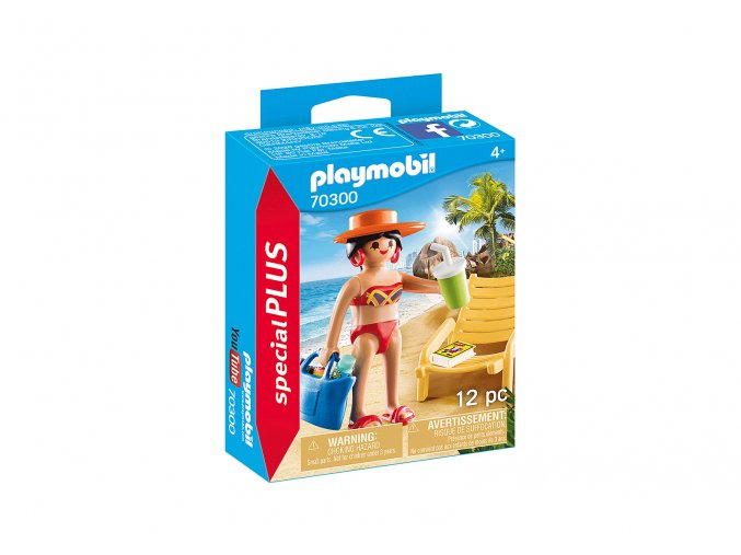 Playmobil 70300 Turistka s lehátkem